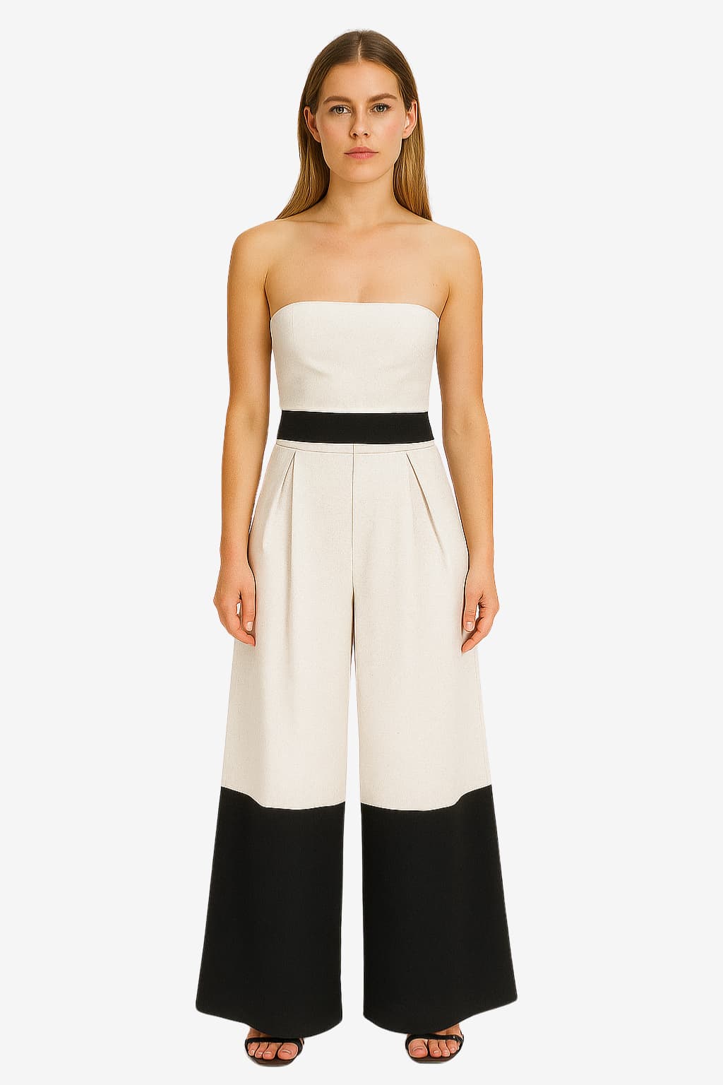 Women's Linen High Waist Wide Leg Trousers
