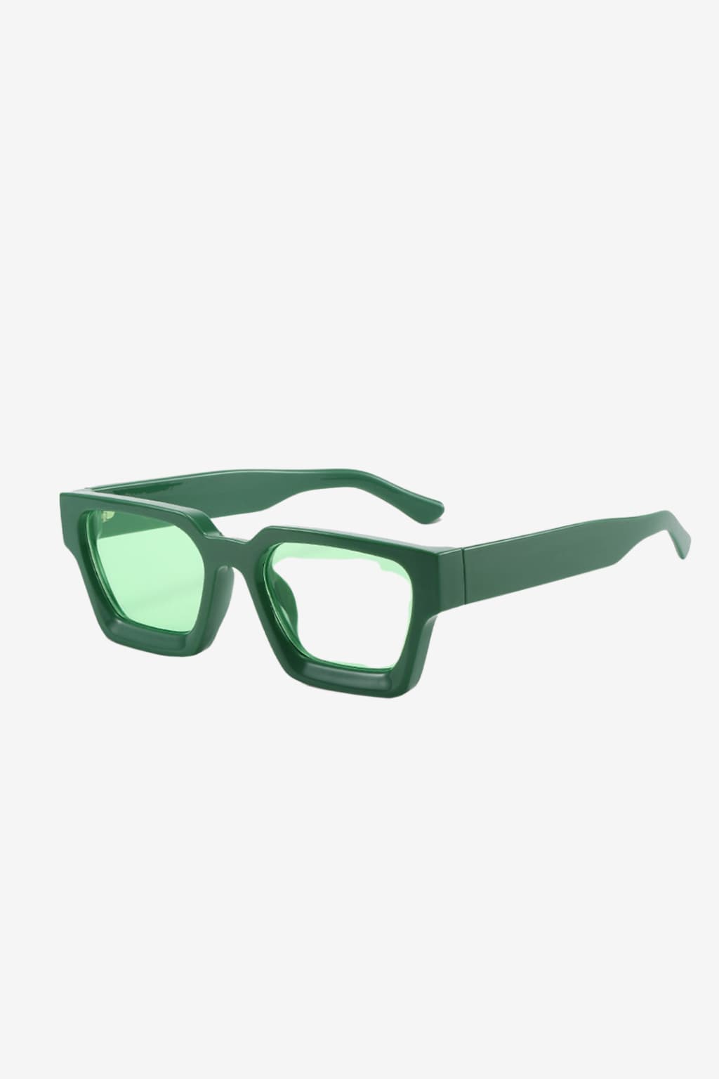 Unisex Square Tortoiseshell Sunglasses