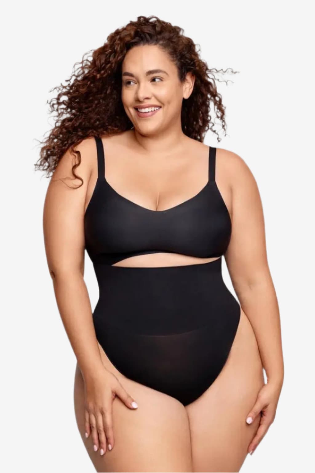 Women’s High Waist Thong Shapewear Seamless Fit