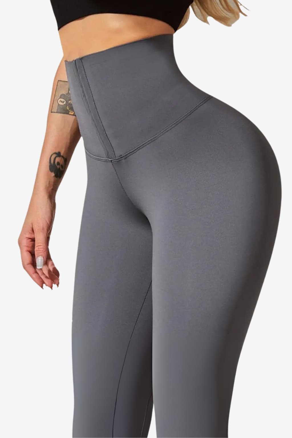 Women’s High Waisted Shaping Leggings with Waist Panel