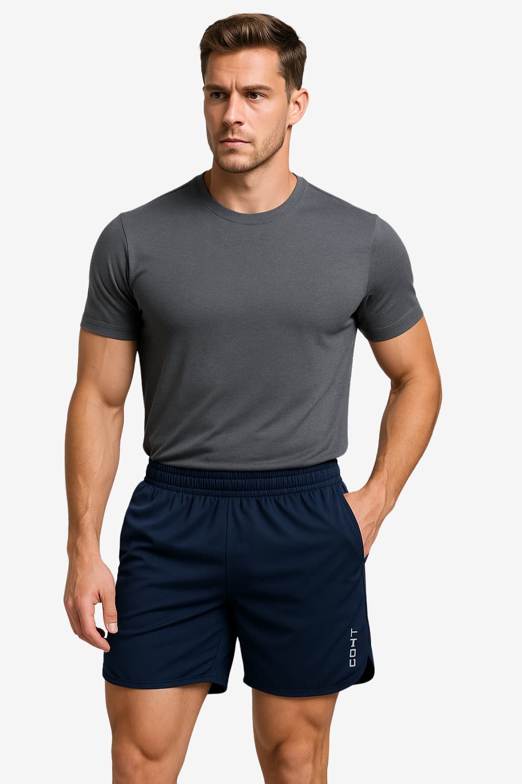 Men’s Quick-Dry Sports Shorts for Running and Training