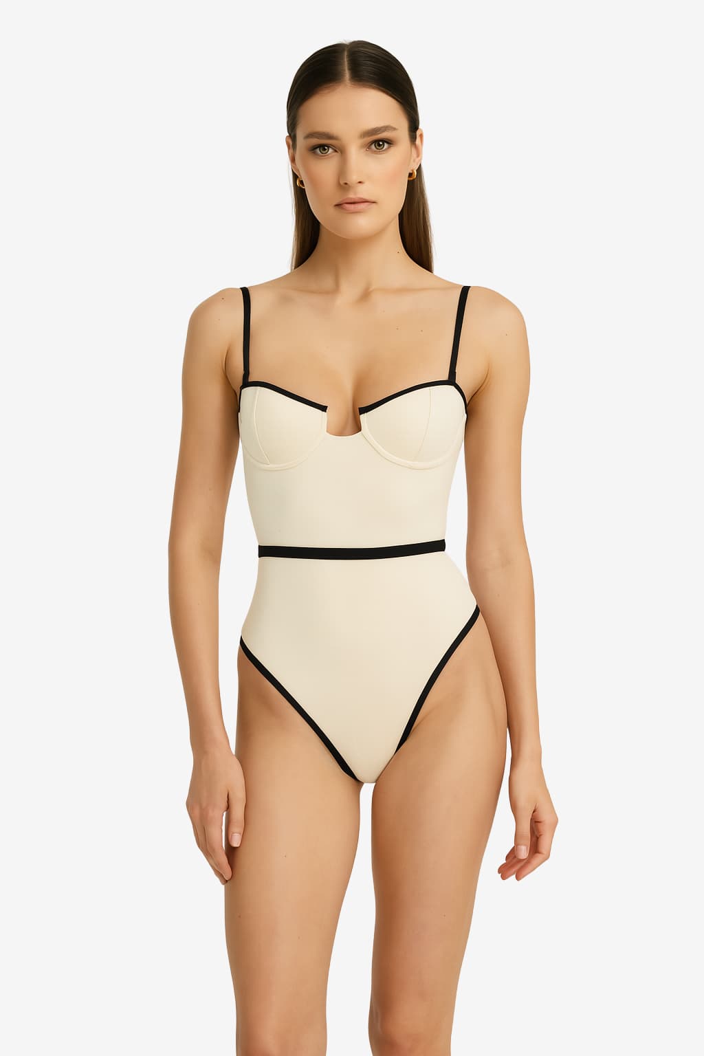 Women’s One Piece Swimsuit Flattering Fit Beachwear
