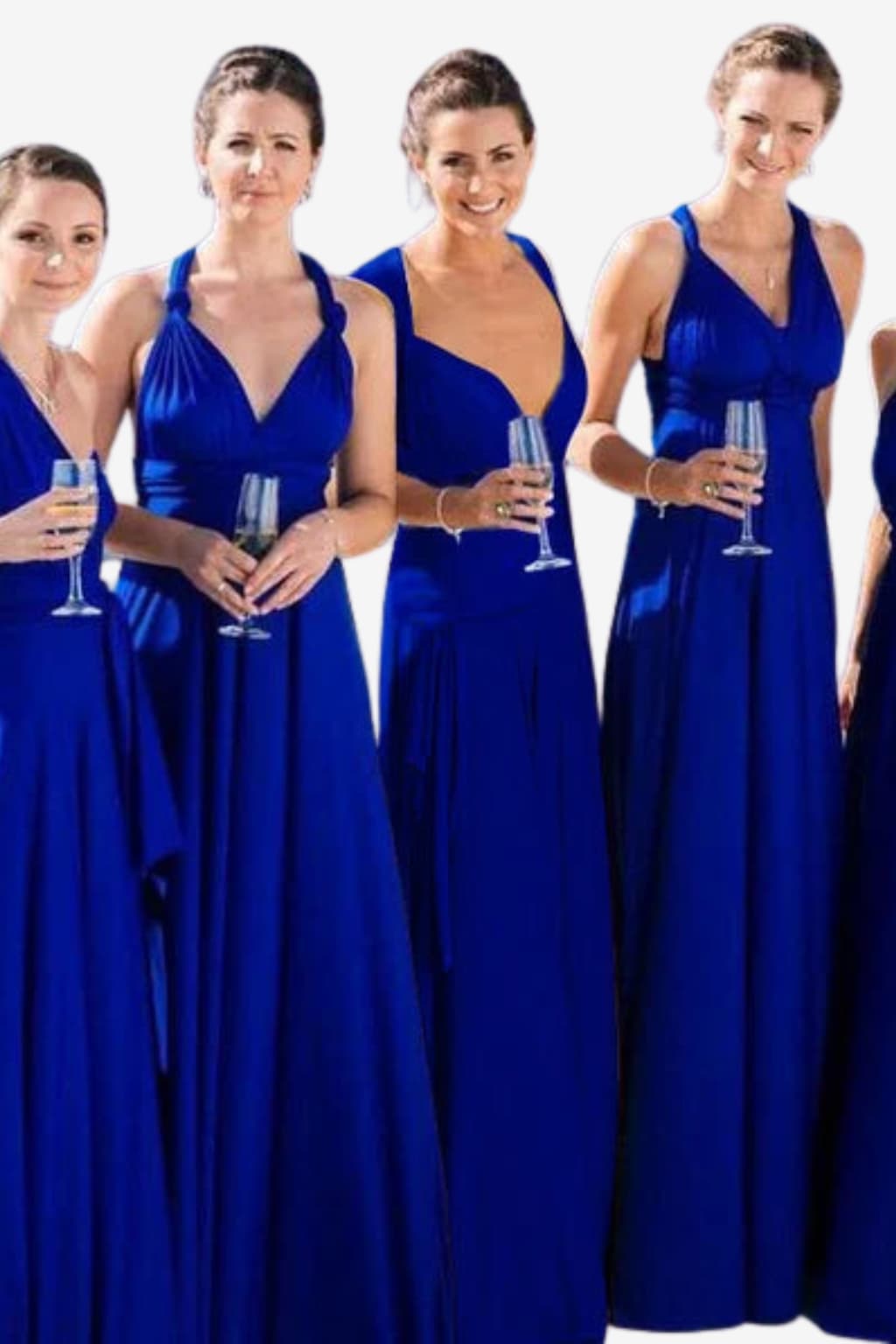 Women's One-Shoulder Maxi Dress with Ruched Waist