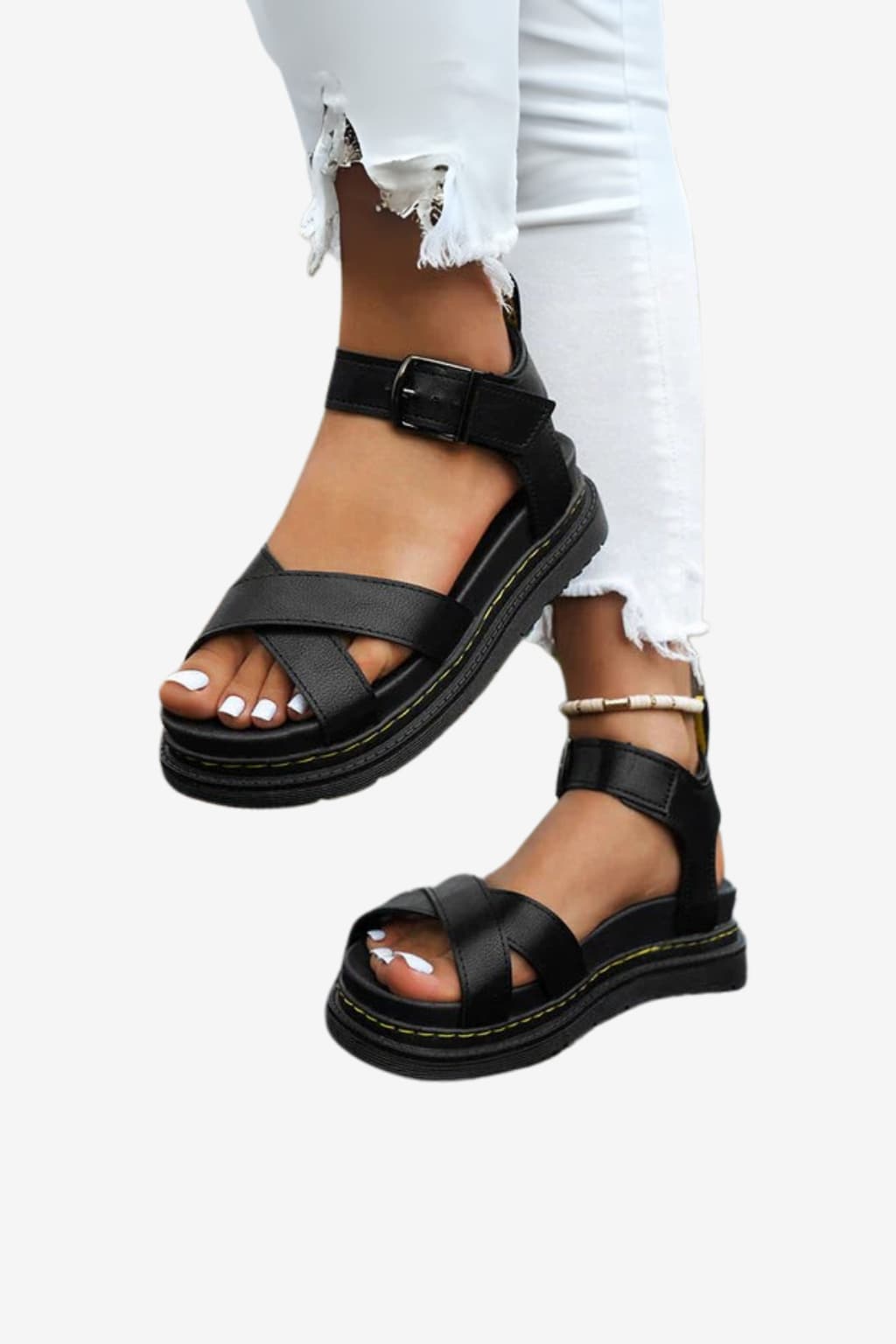 Women's Chunky Platform Sandals Summer Open - Toe