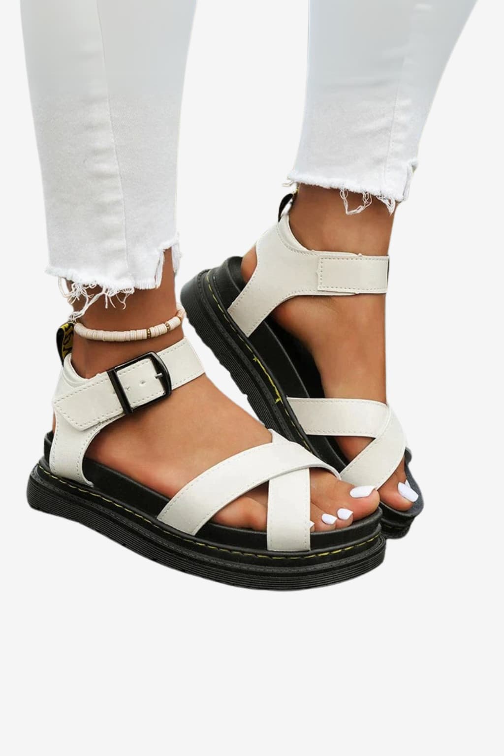 Women's Chunky Platform Sandals Summer Open - Toe
