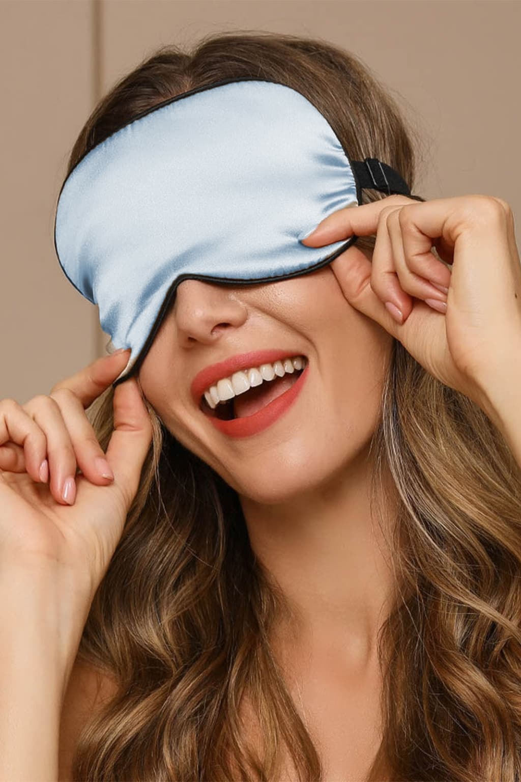Women's Silk Sleep Eye Mask with Elastic Band