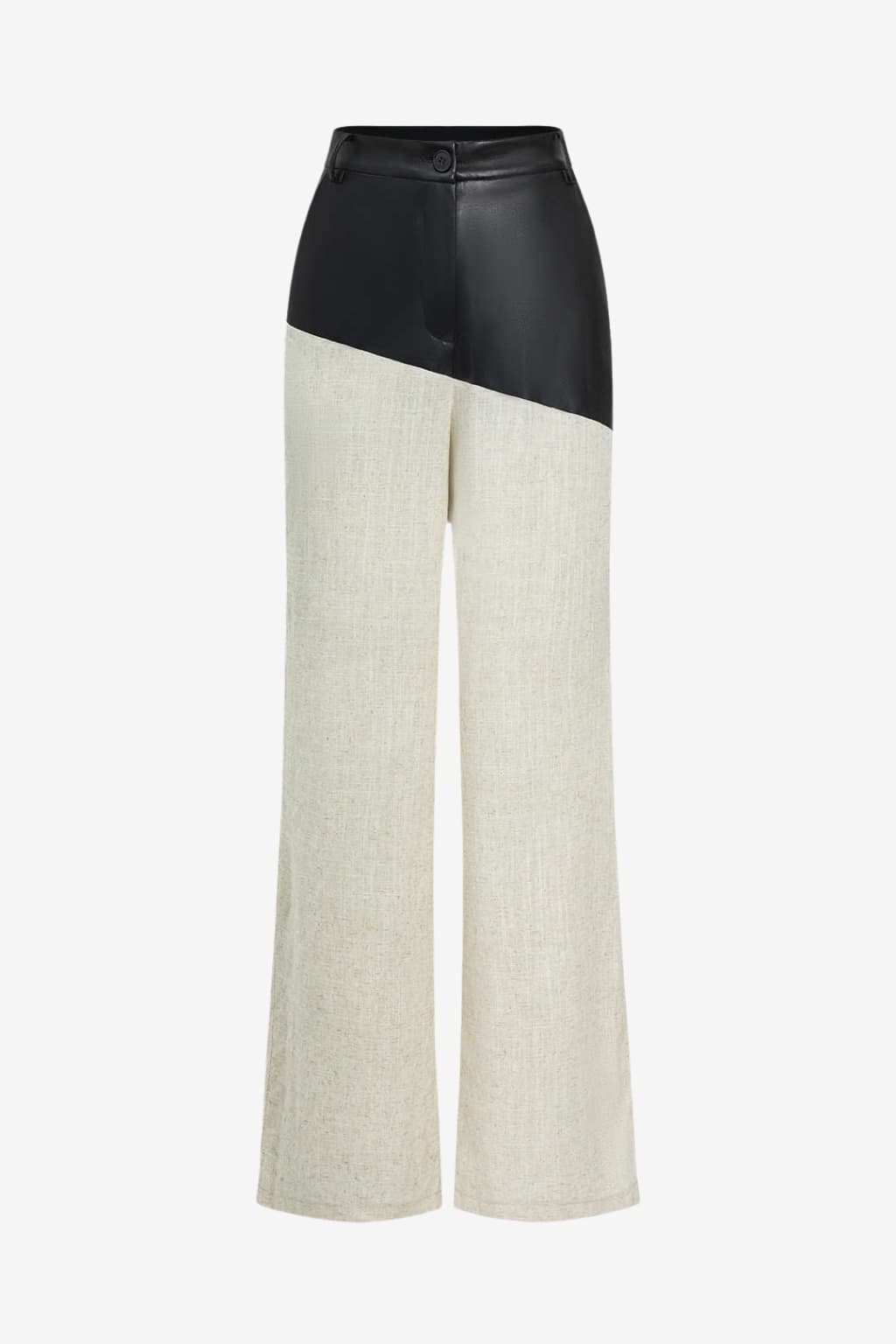 Women's High-Waisted Wide-Leg Trousers
