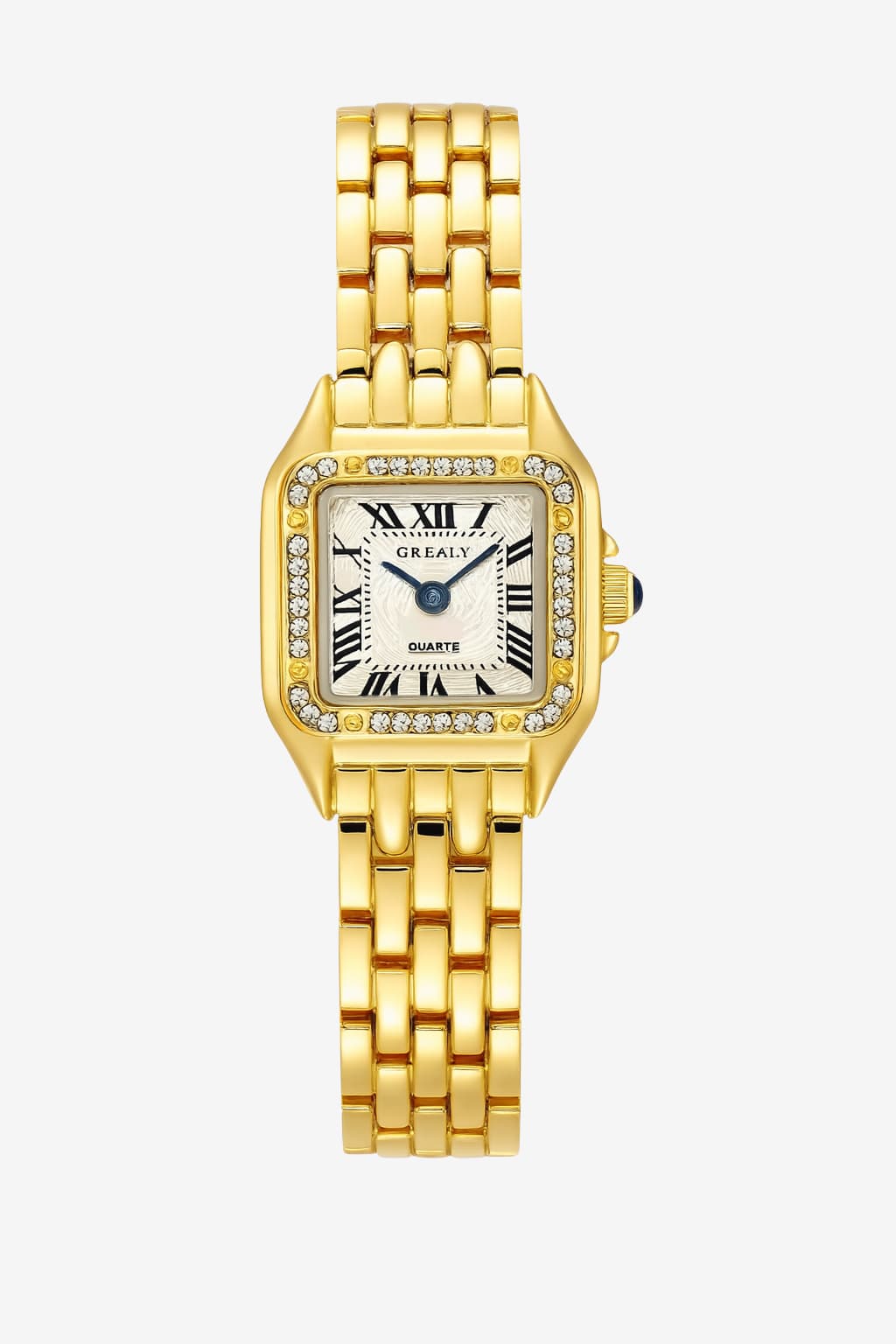 Women’s Square Dial Watch Quartz Movement Bracelet Strap