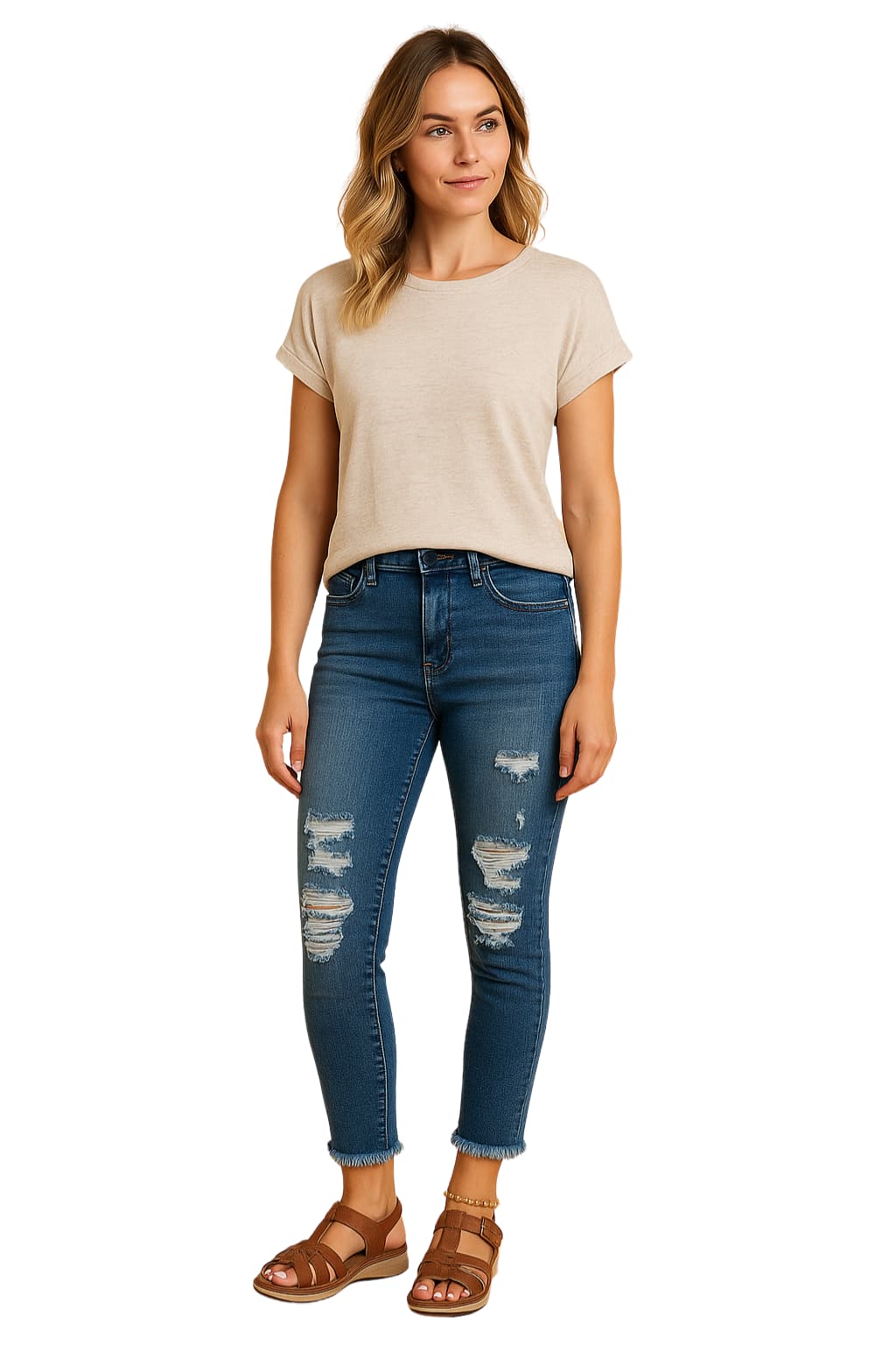 Unisex Open-Toe Hiking Sandals with Wide Straps