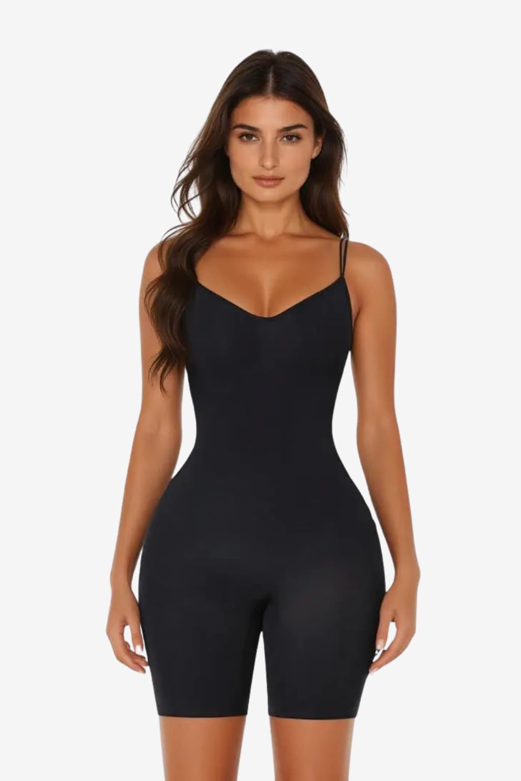Women's Seamless V-Neck Body Contouring Bodysuit