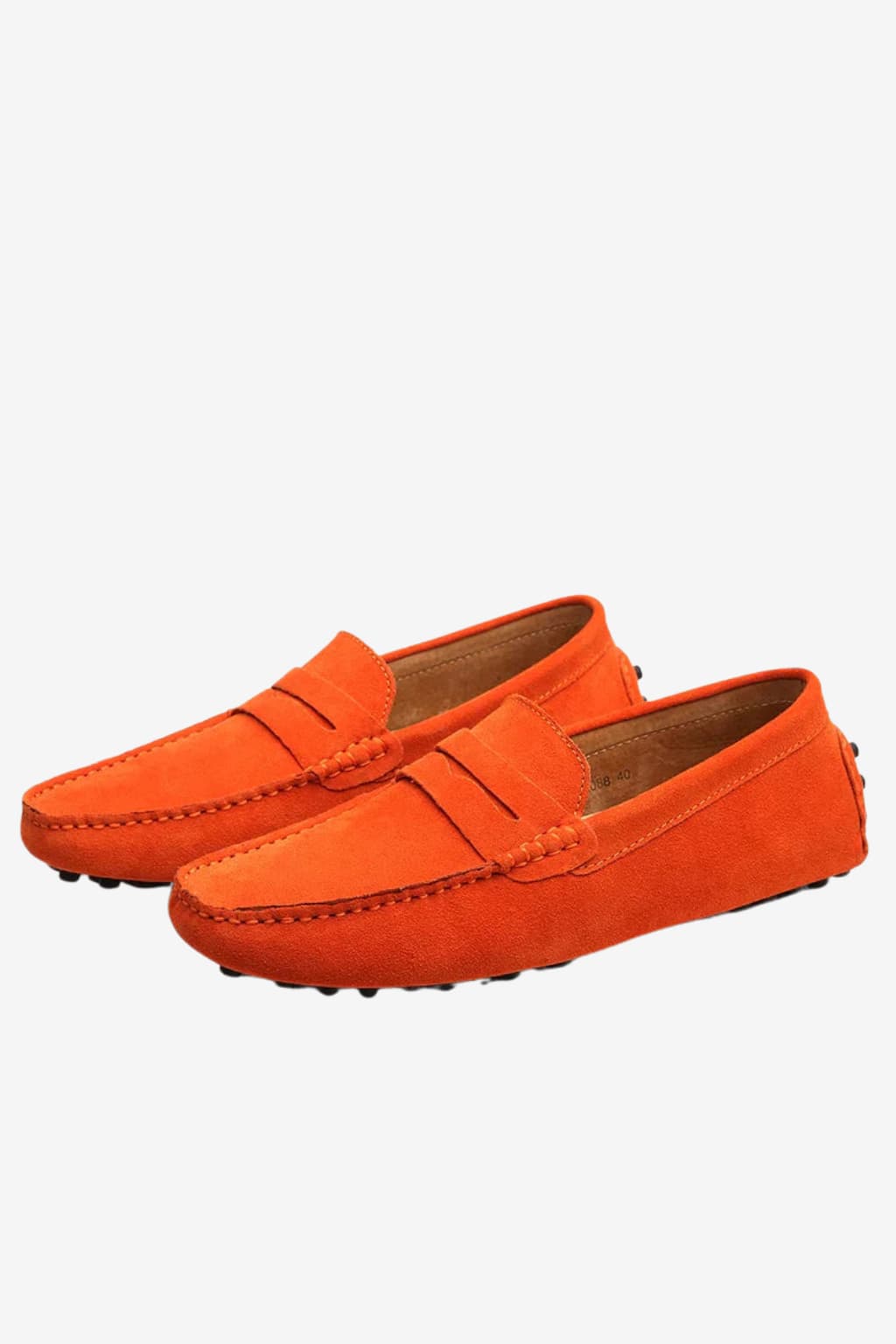Men's Suede Slip-On Penny Loafers - Moccasin Toe