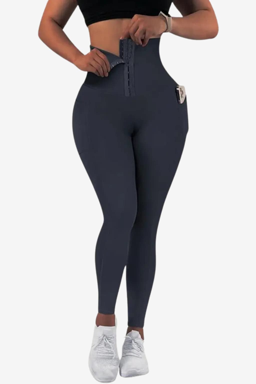 Women’s High Waisted Shaping Leggings with Waist Panel