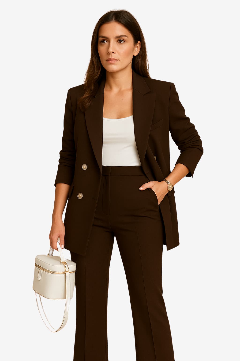 Women’s Blazer and Trousers Set – Formal Suit Outfit