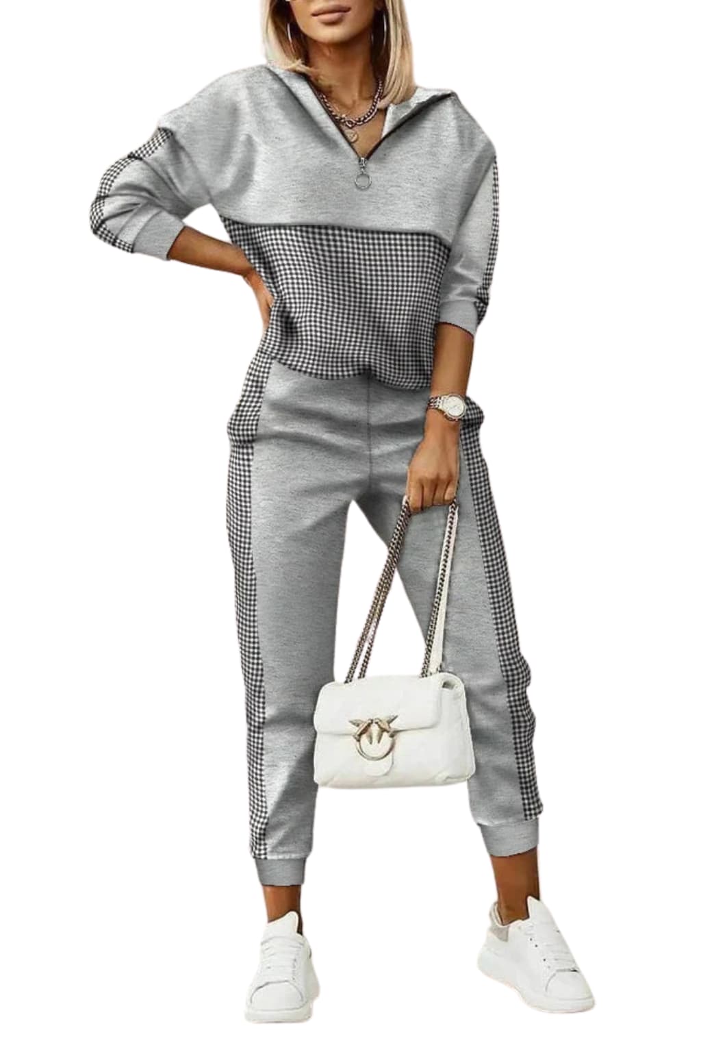 Women's Monogram Two - Piece Loungewear Set