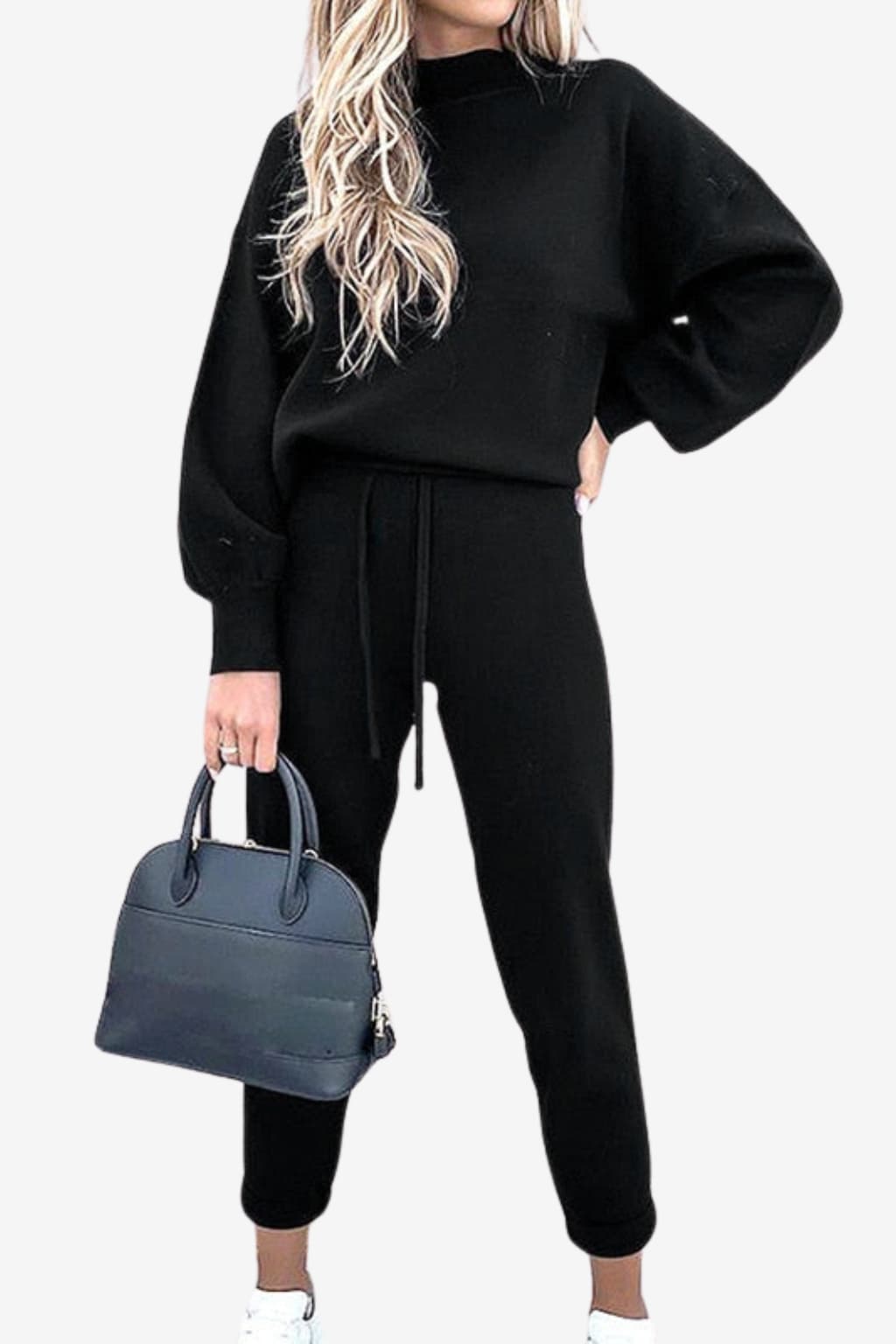Women’s Co-ord Tracksuit Set with Relaxed Fit and Cuffed Legs