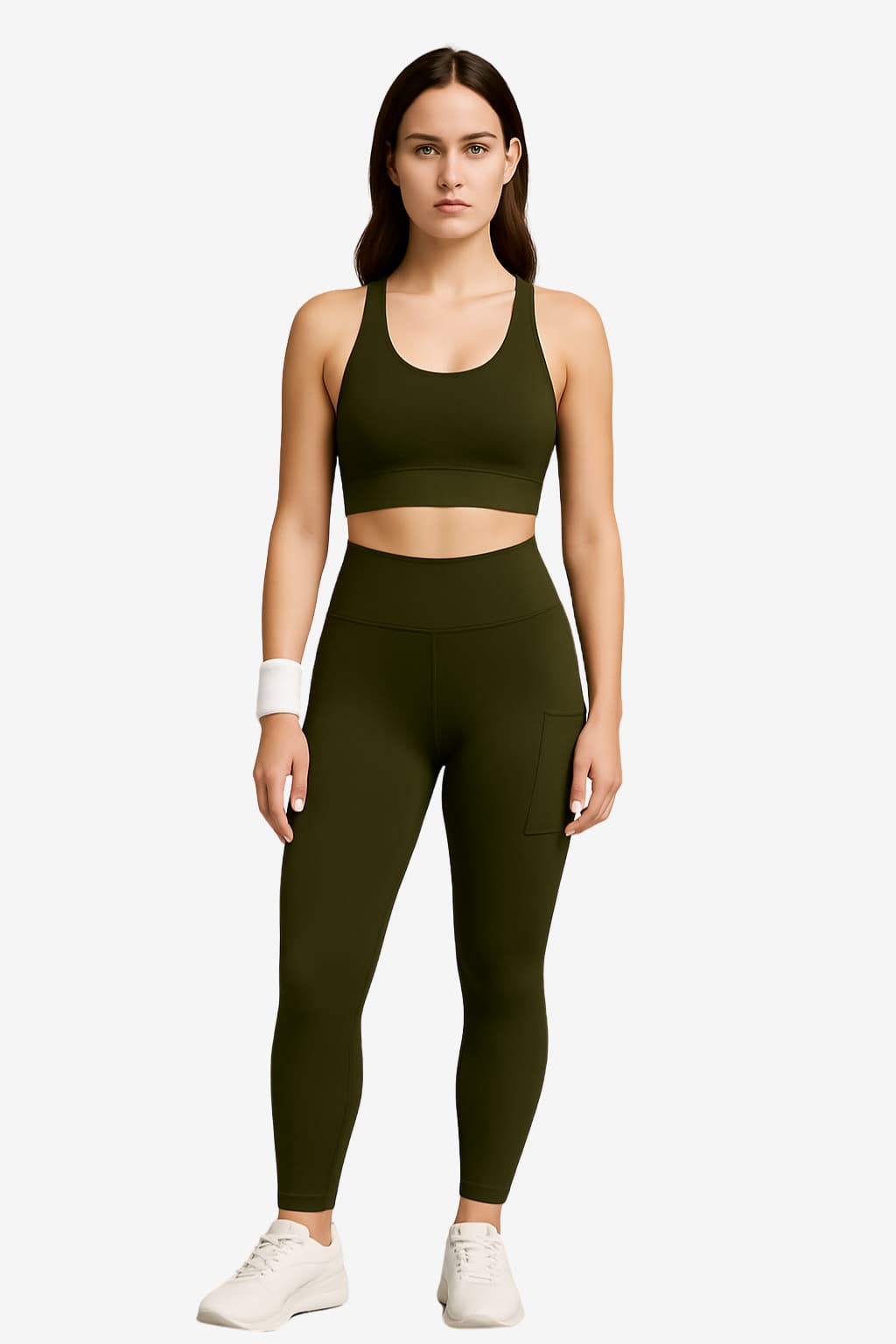 Women’s High Waist Gym Leggings with Pocket