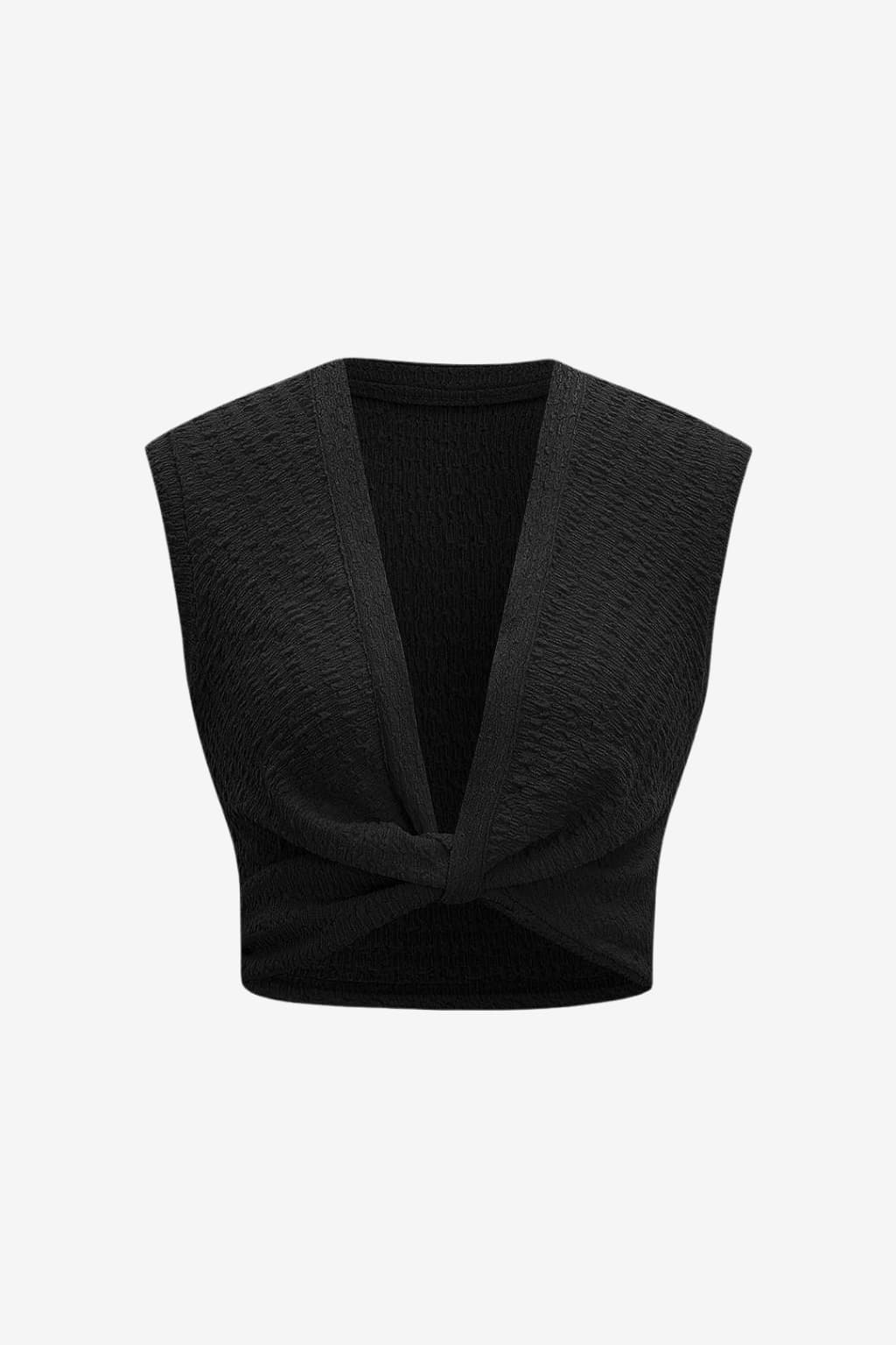 Women's Crochet V-Neck Mini Dress