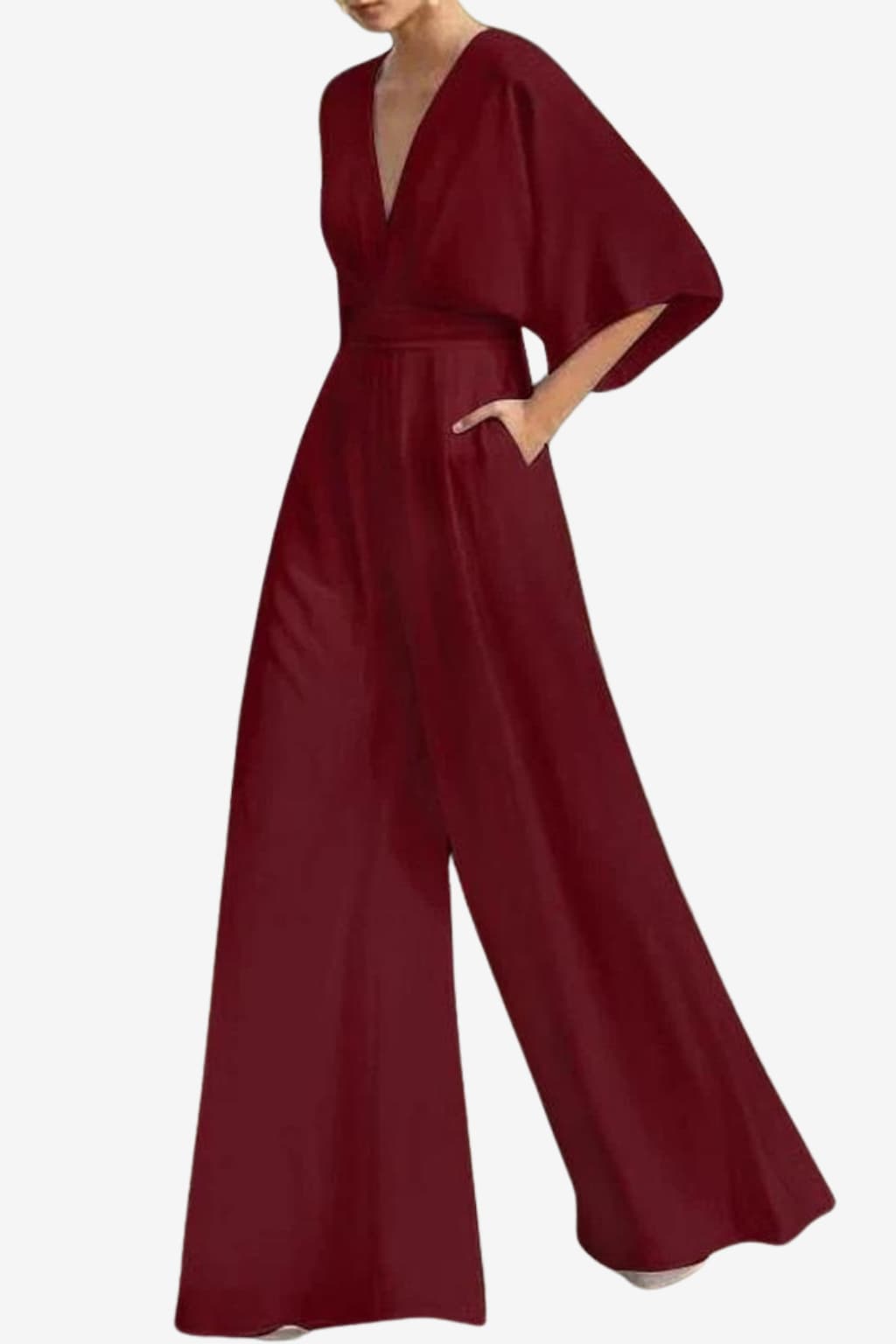 Women’s Off-Shoulder Jumpsuit Wide Leg Summer Outfit