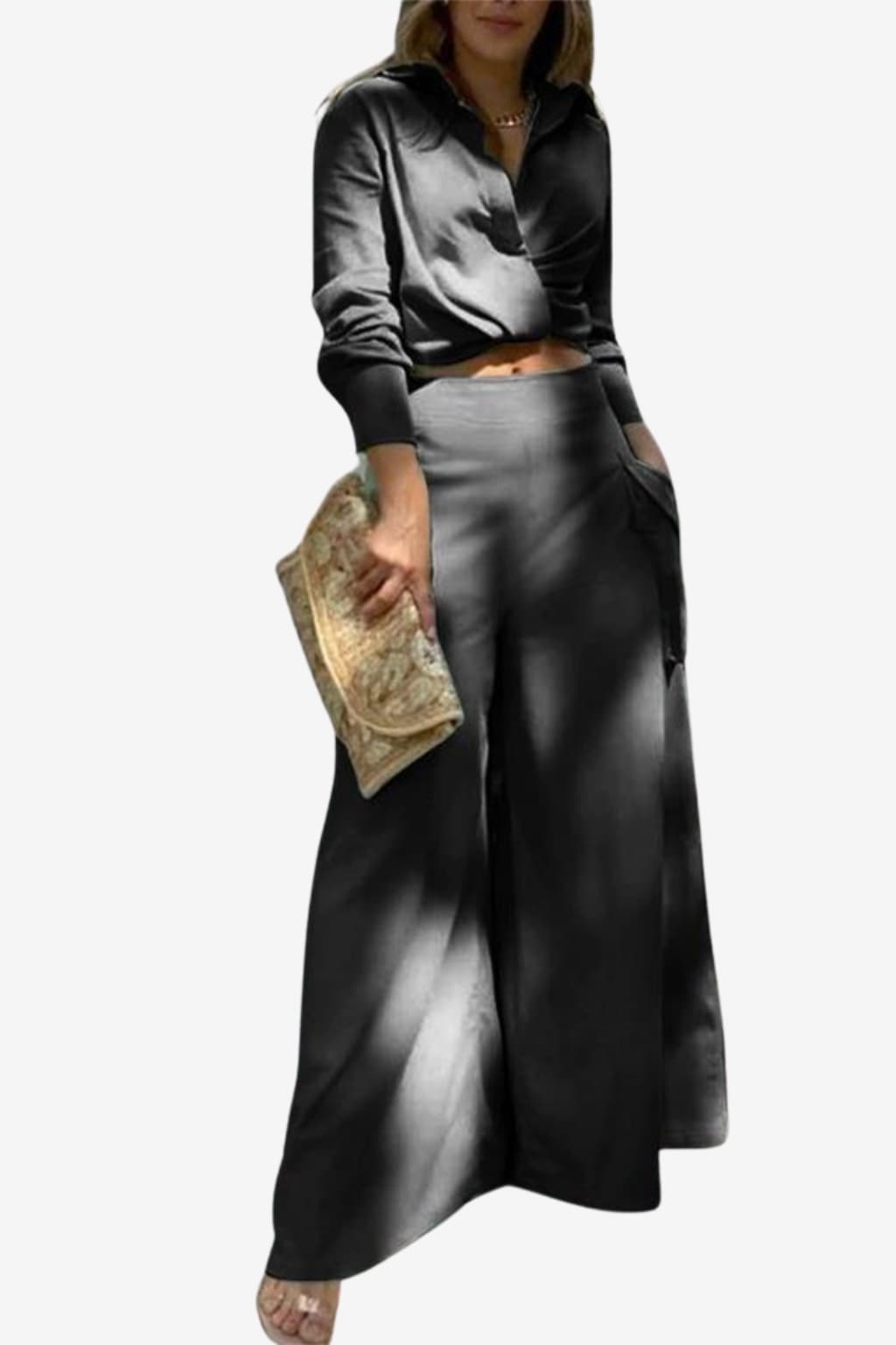 Women’s V-Neck Midi Summer Dress Short Sleeve A-Line