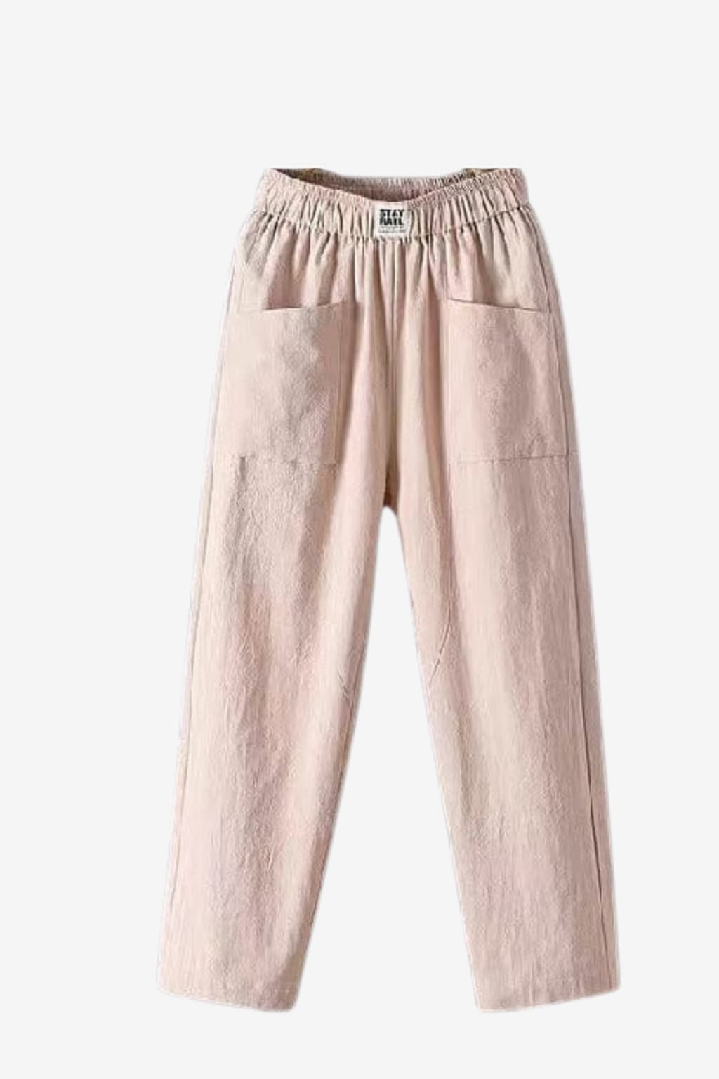 Women's Linen Cotton Wide-Leg Trousers – Relaxed Fit