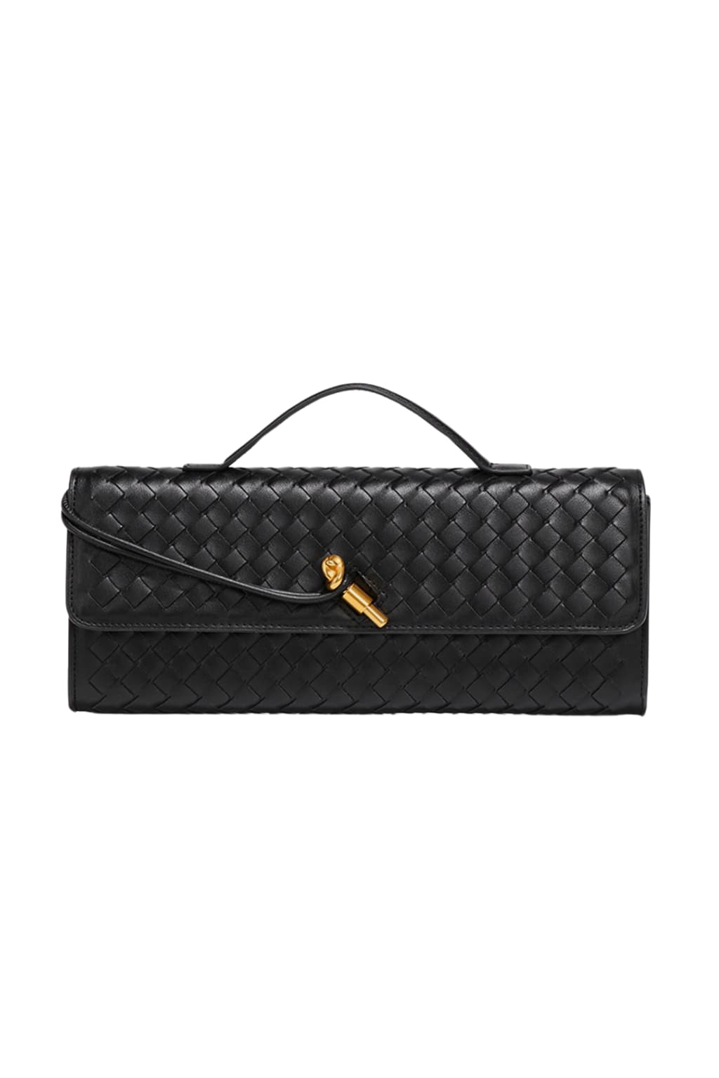 Women’s Textured Clutch Bag with Chain Strap