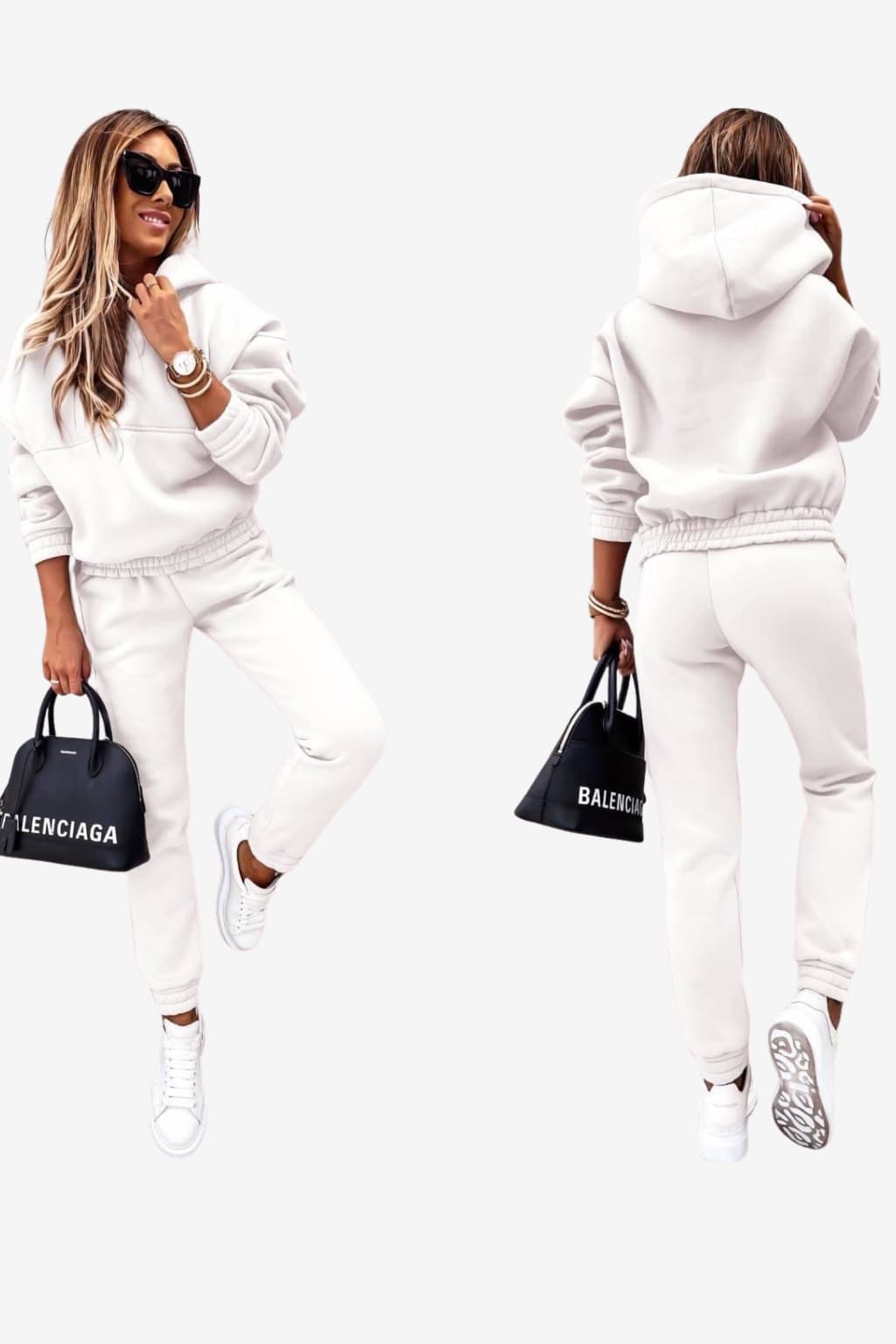Women’s Lounge Hoodie and Joggers Set for Casual Wear