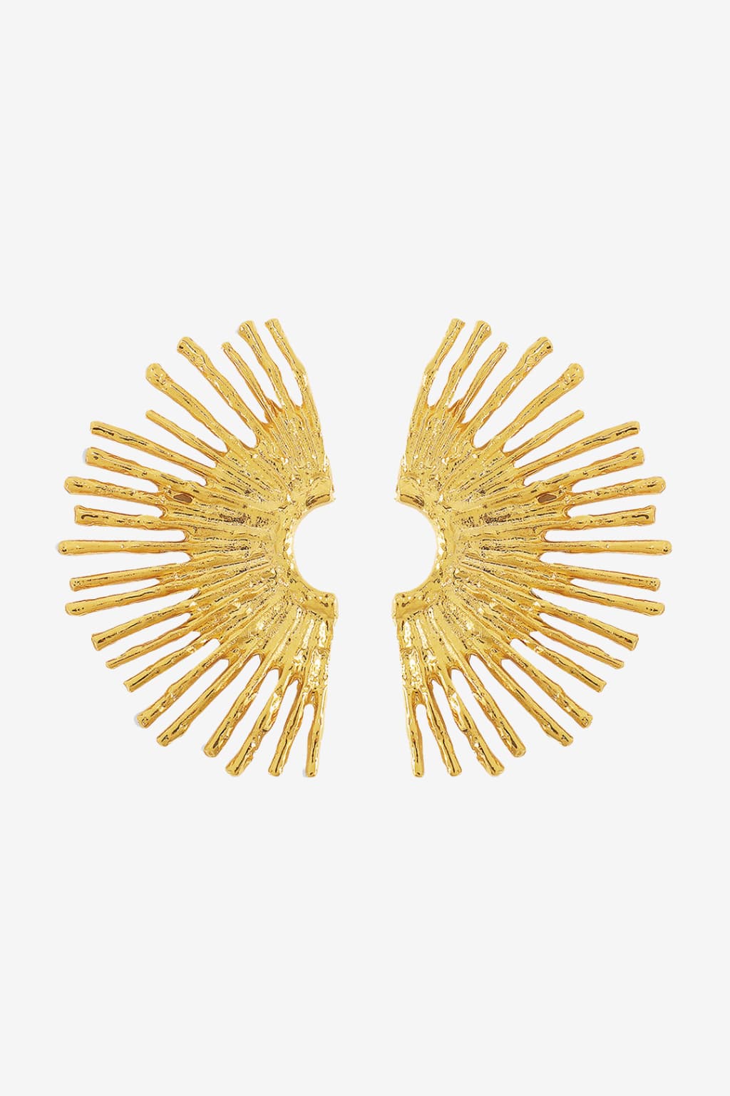 Women's Gold-Tone Metal Scalloped Ear Cuff