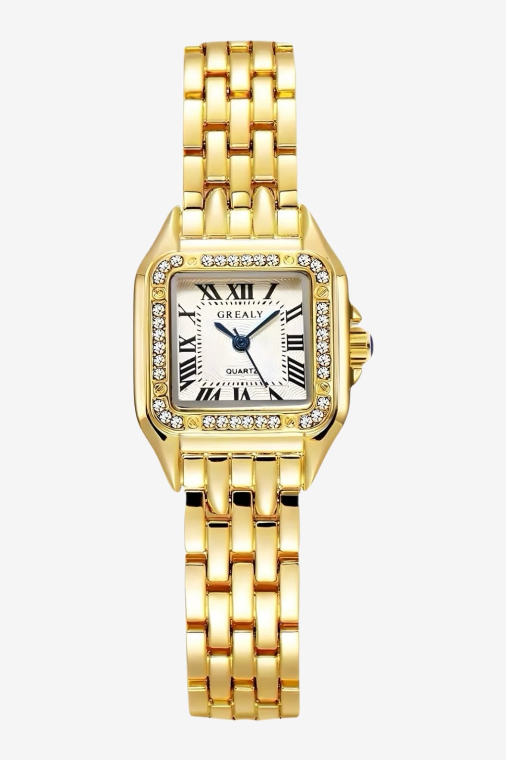 Women’s Square Dial Watch Quartz Movement Bracelet Strap