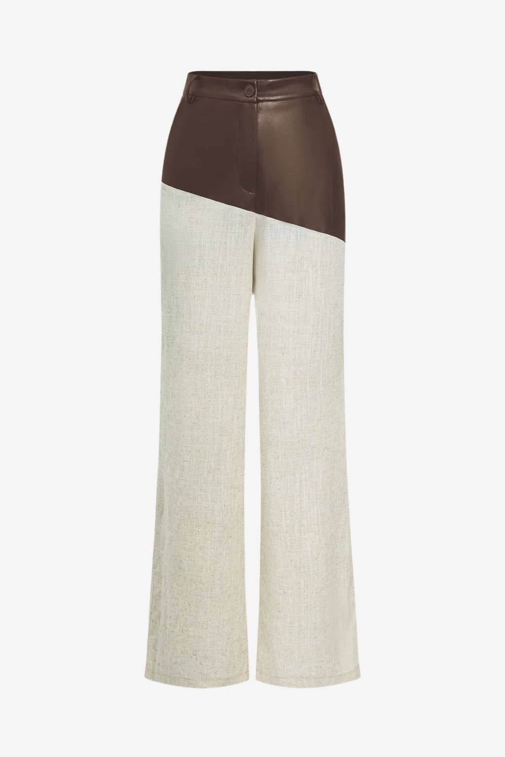 Women's High-Waisted Wide-Leg Trousers