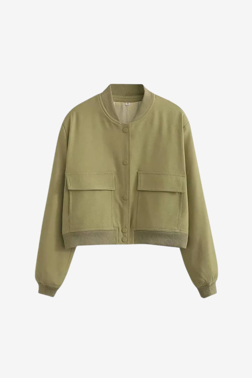 Women's  Luna Glitter Cropped Bomber Jacket