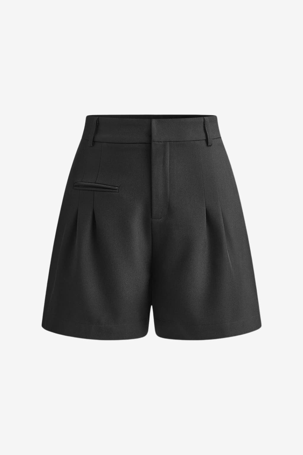 Women’s High-Waisted Tailored Shorts for Casual Wear