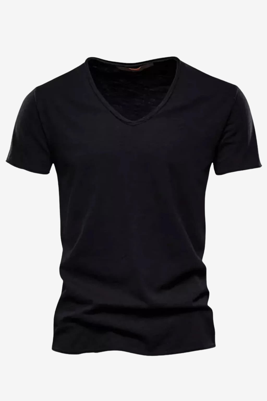 Men’s V-Neck Short Sleeve T-Shirt Casual Fit Top