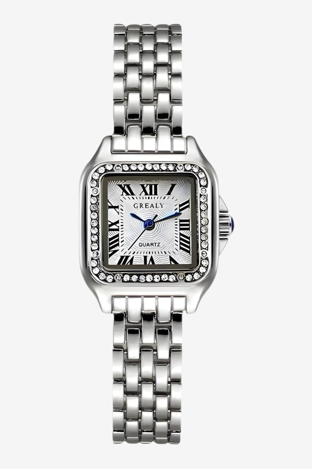 Women’s Square Dial Watch Quartz Movement Bracelet Strap