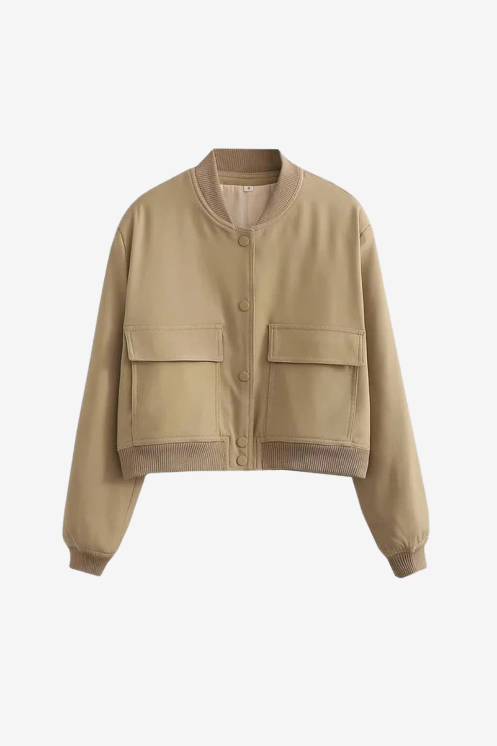 Women's  Luna Glitter Cropped Bomber Jacket