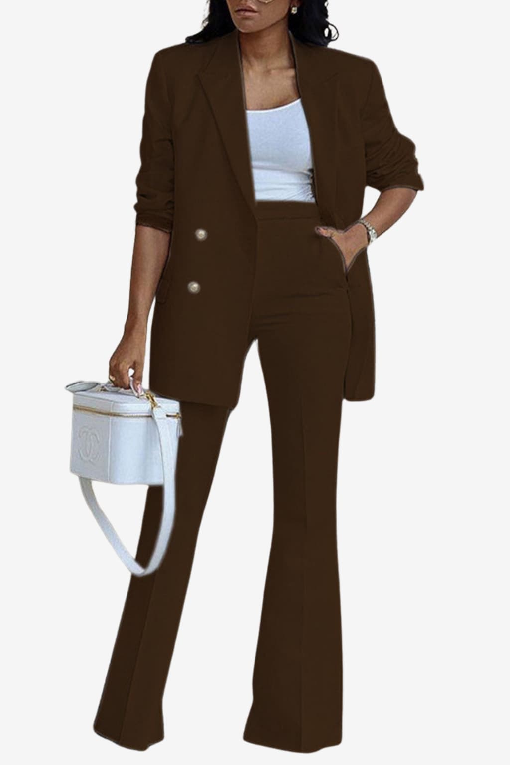 Women’s Blazer and Trousers Set – Formal Suit Outfit