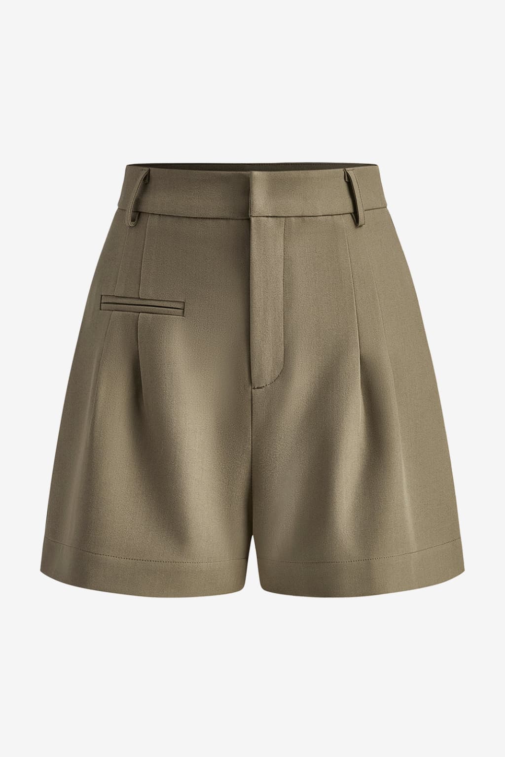 Women’s High-Waisted Tailored Shorts for Casual Wear