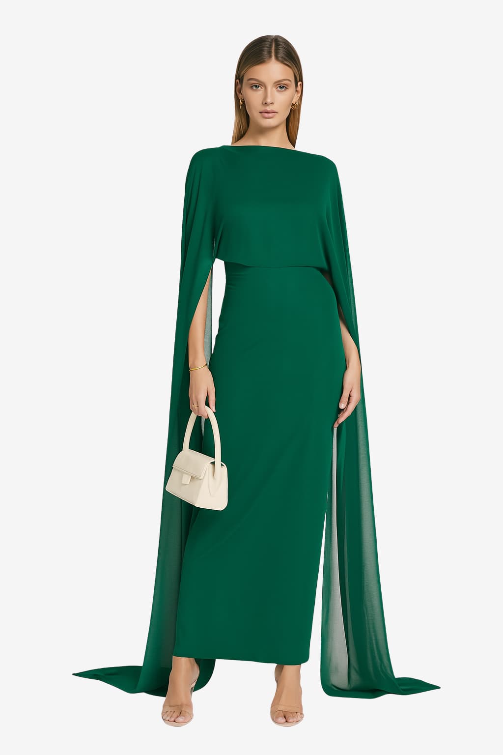 Women’s Long Sleeve Maxi Dress Flowy Evening Style