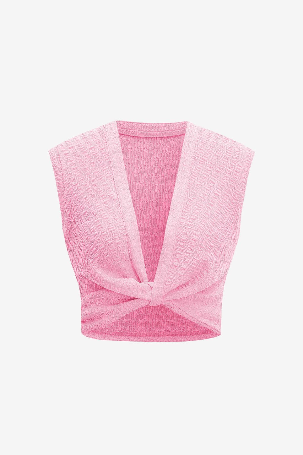 Women's Crochet V-Neck Mini Dress