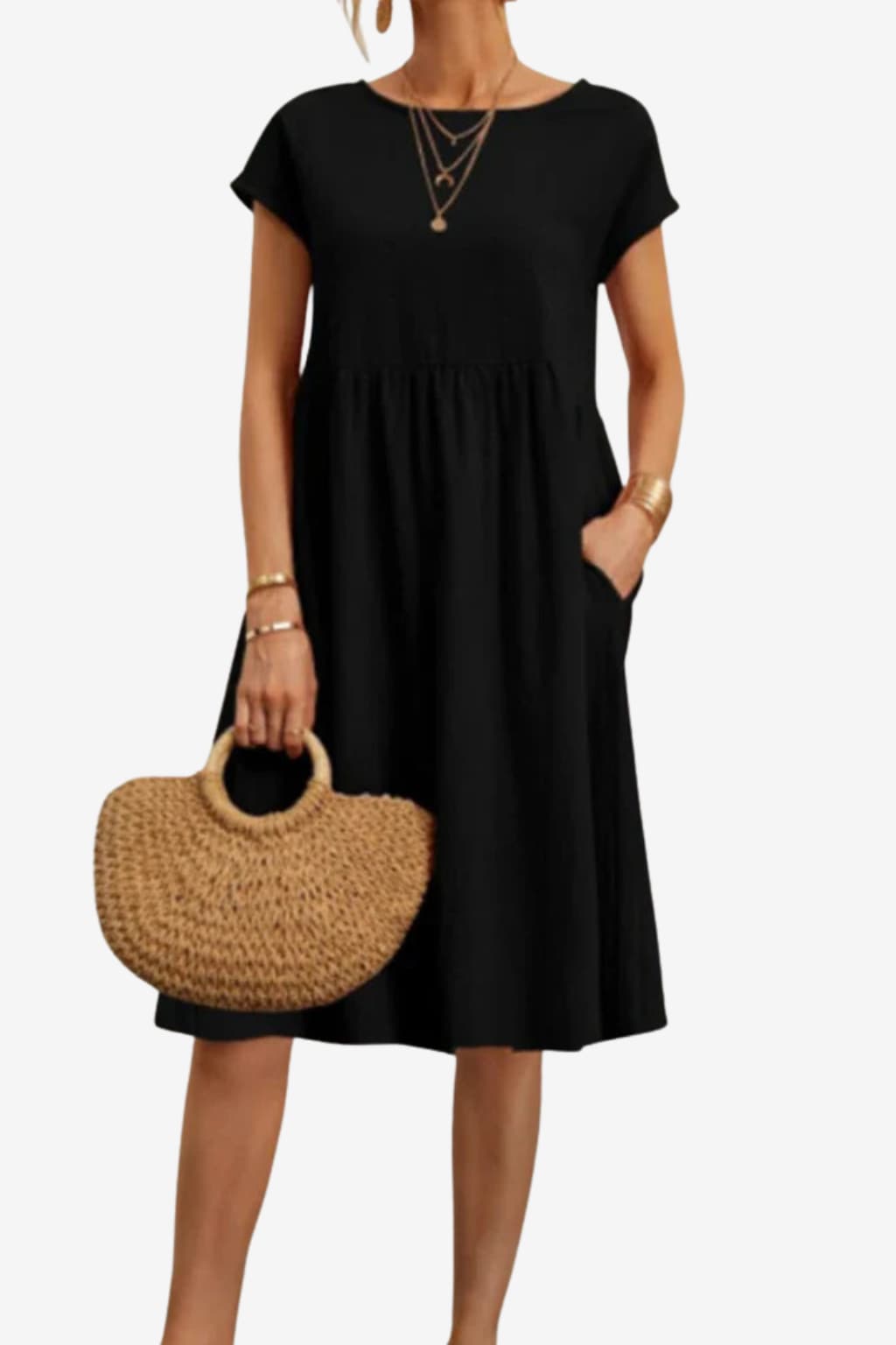 Women's Lightweight Summer Babydoll Dress