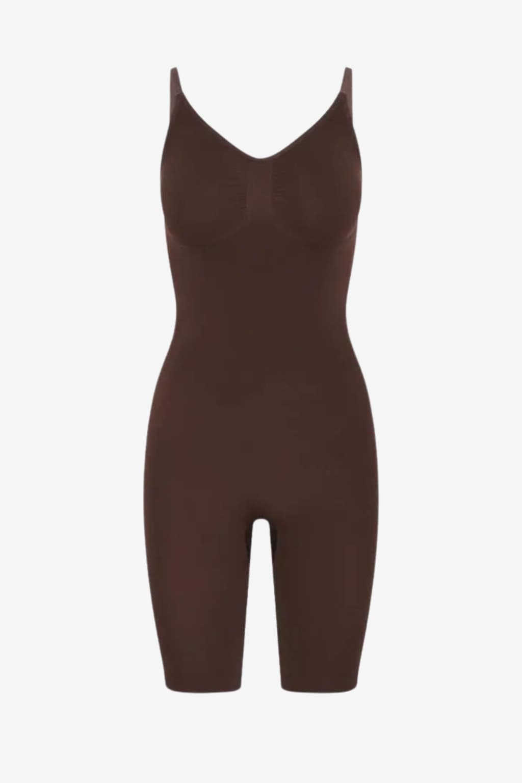 Women's Seamless V-Neck Body Contouring Bodysuit