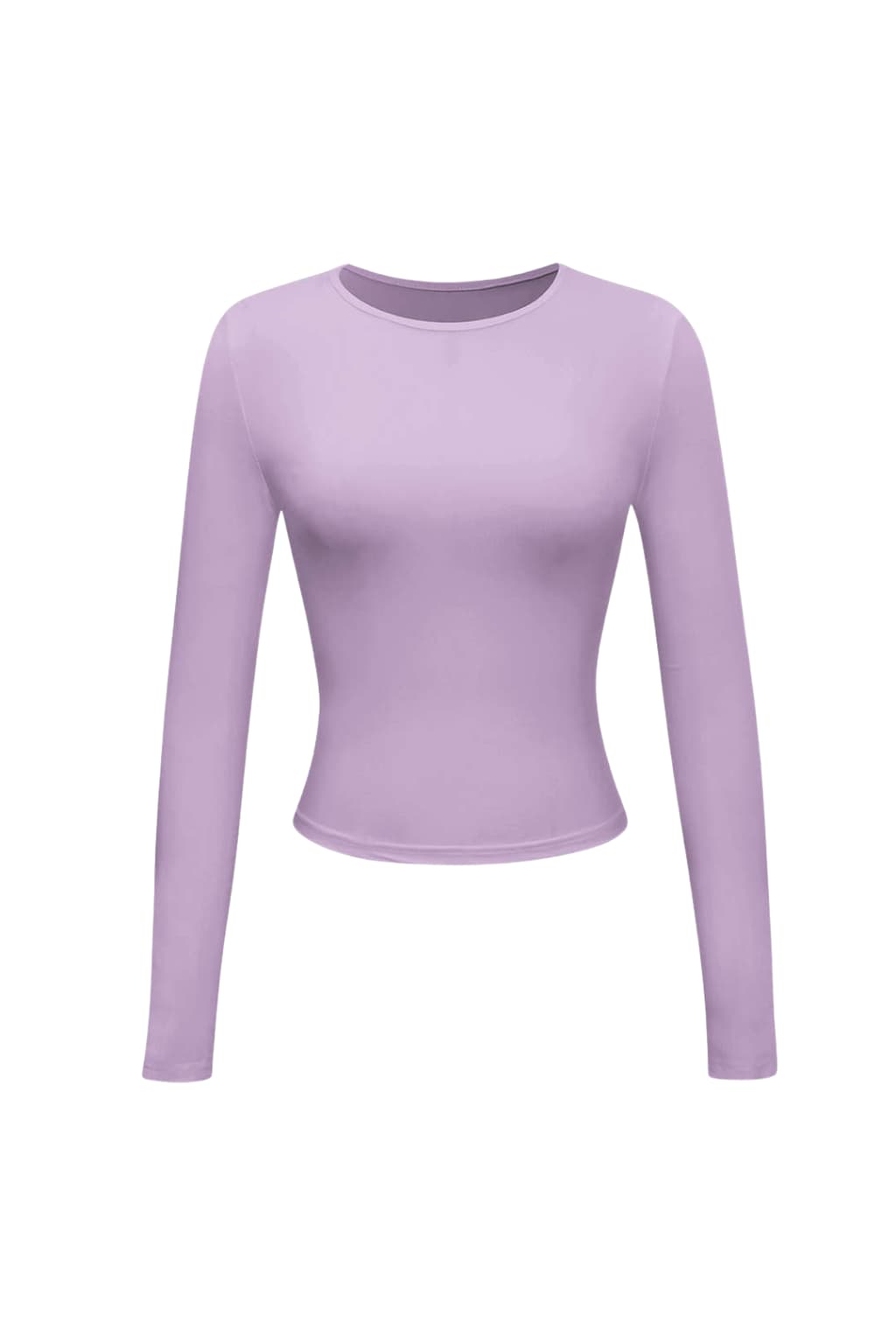 Women’s Long Sleeve Slim Fit Round Neck Top