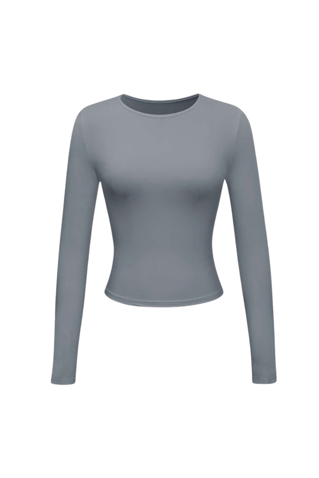 Women’s Long Sleeve Slim Fit Round Neck Top