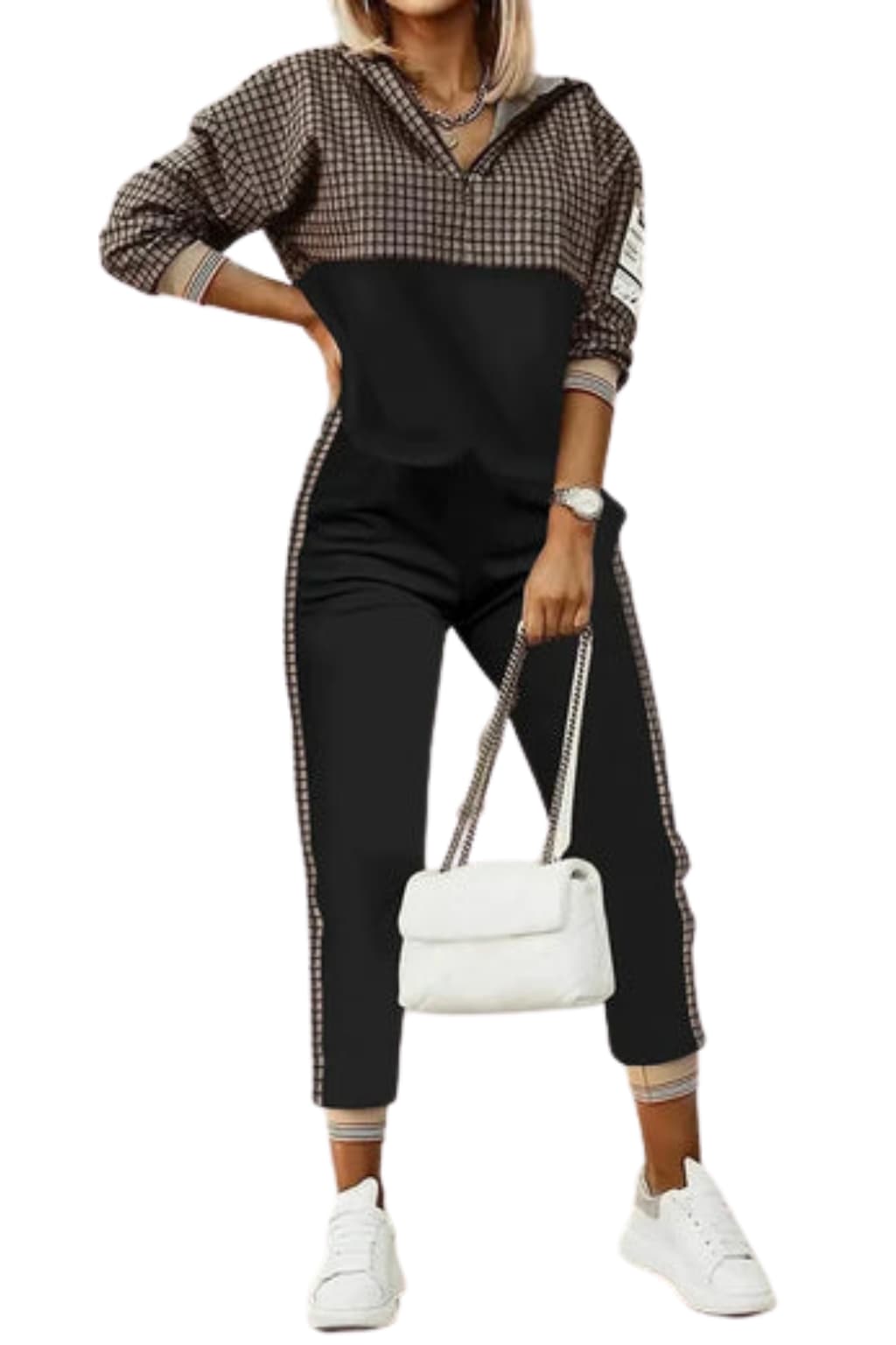 Women's Monogram Two - Piece Loungewear Set