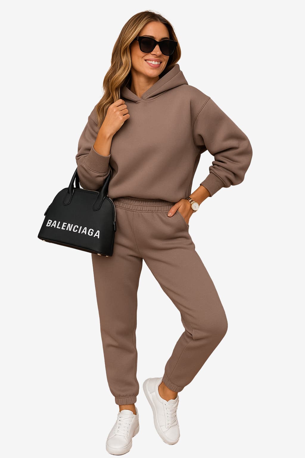 Women’s Lounge Hoodie and Joggers Set for Casual Wear