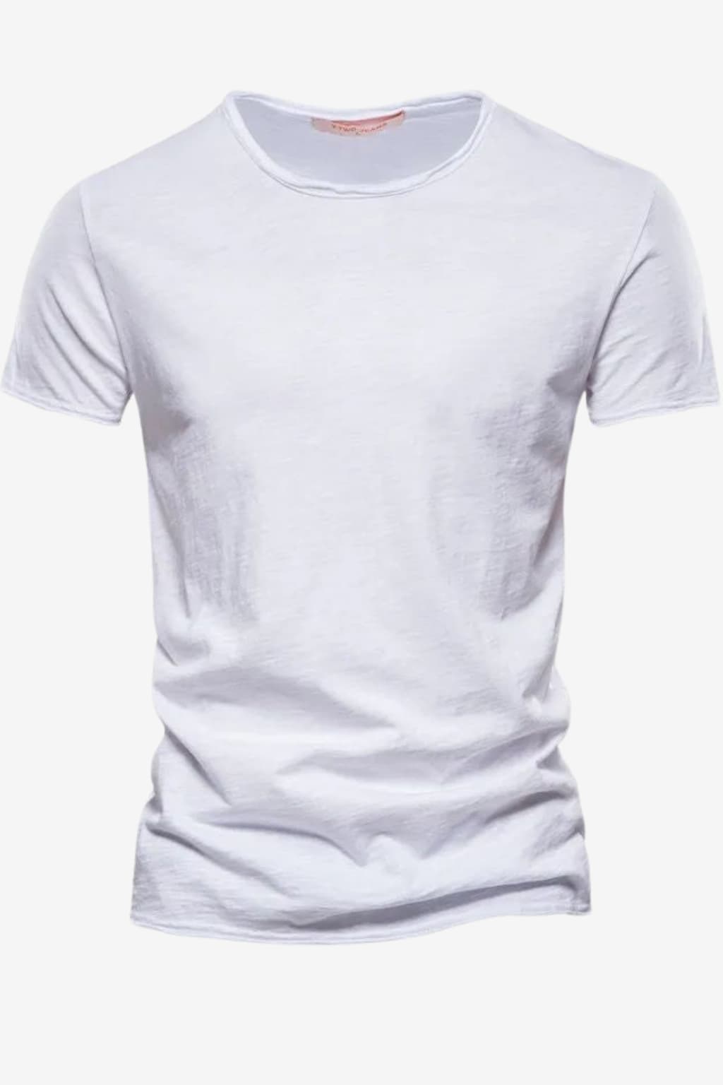 Men’s Crew Neck Cotton T-Shirt Short Sleeve Summer Fit