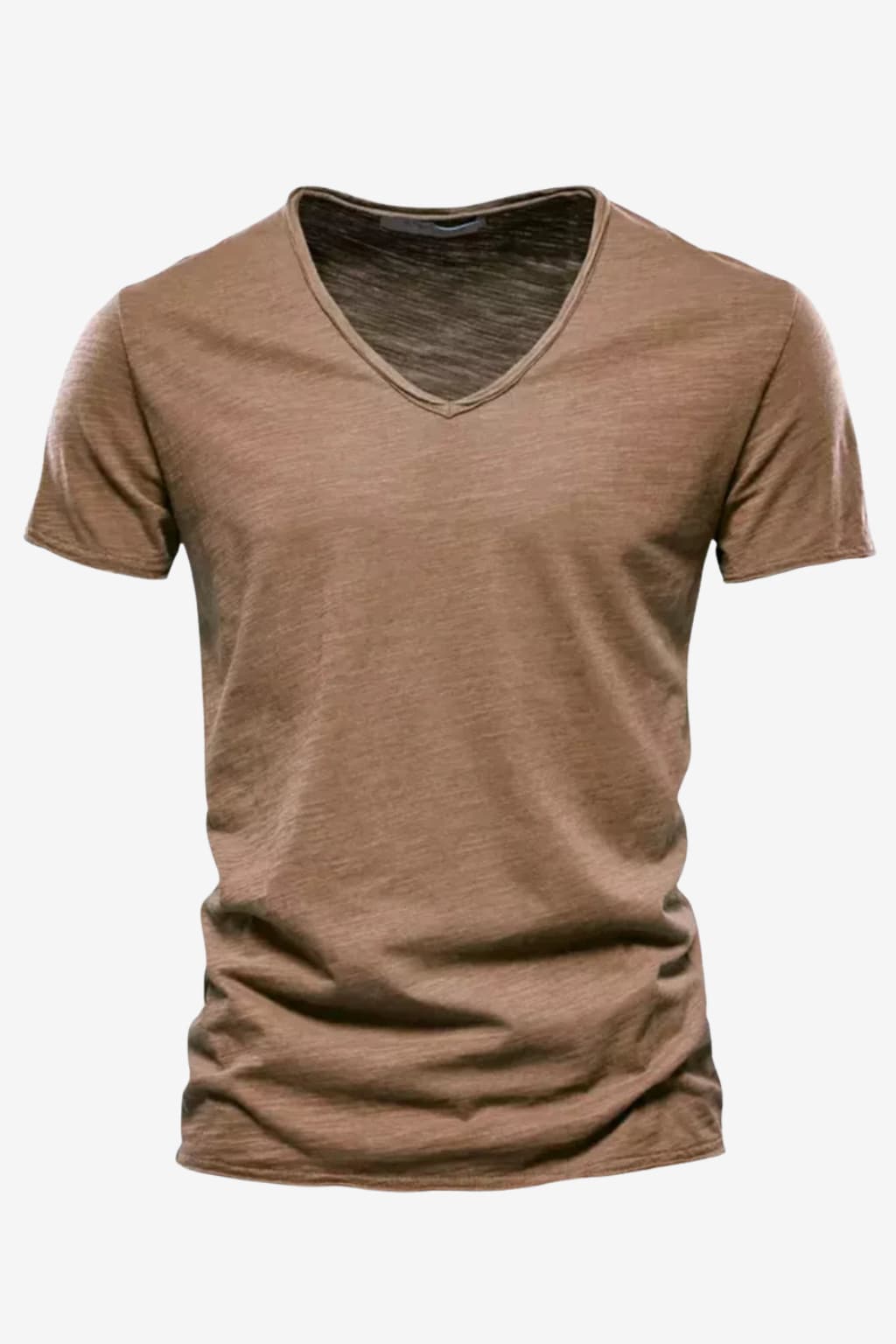Men’s V-Neck Short Sleeve T-Shirt Casual Fit Top