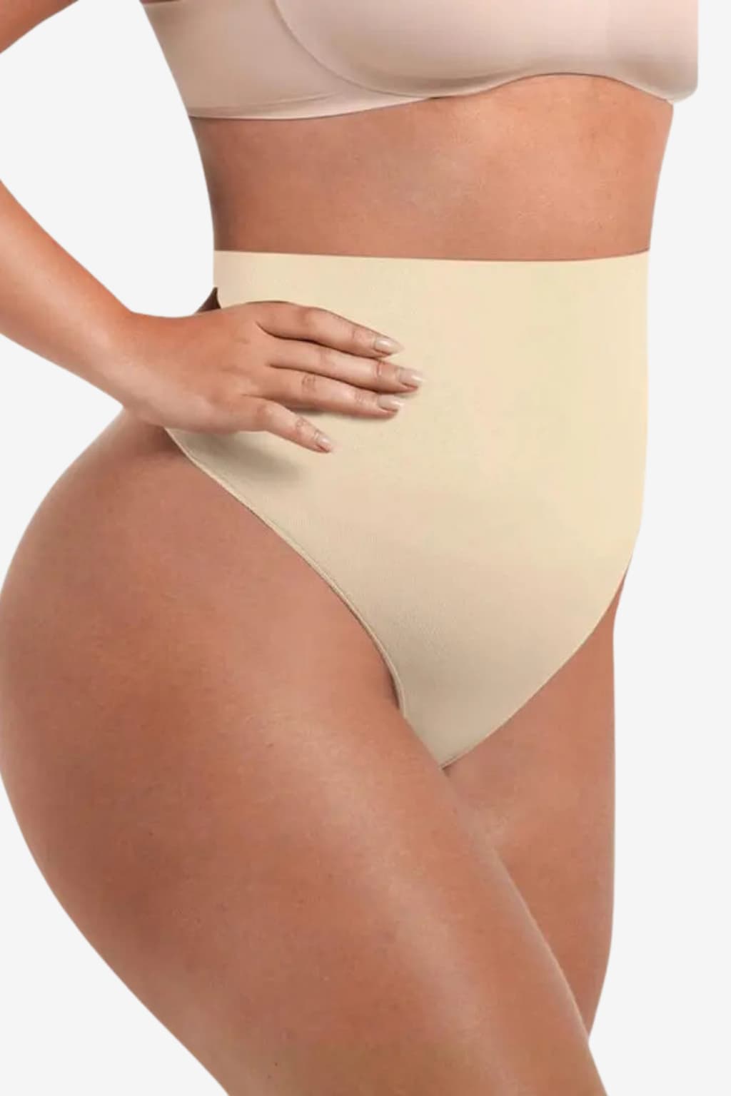 Women’s High Waist Thong Shapewear Seamless Fit